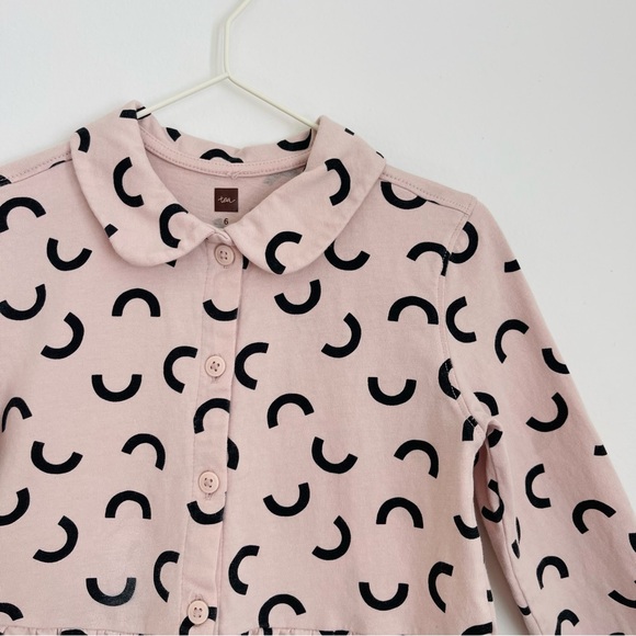 Tea Collection Long Sleeve Shirt Dress - Picture 2 of 3